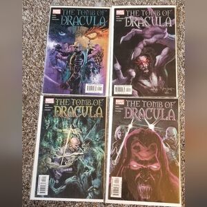 Set of Tomb of Dracula comics